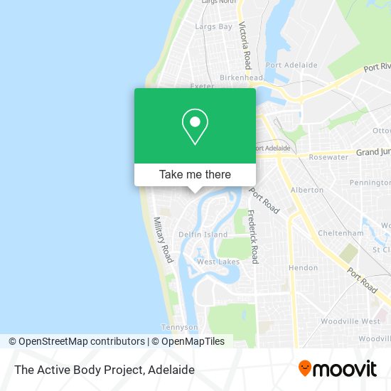 The Active Body Project map