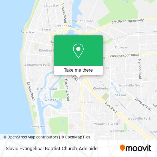 Slavic Evangelical Baptist Church map