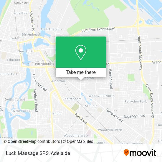 Luck Massage SPS map