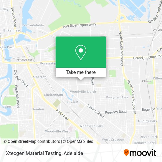 Xtecgen Material Testing map