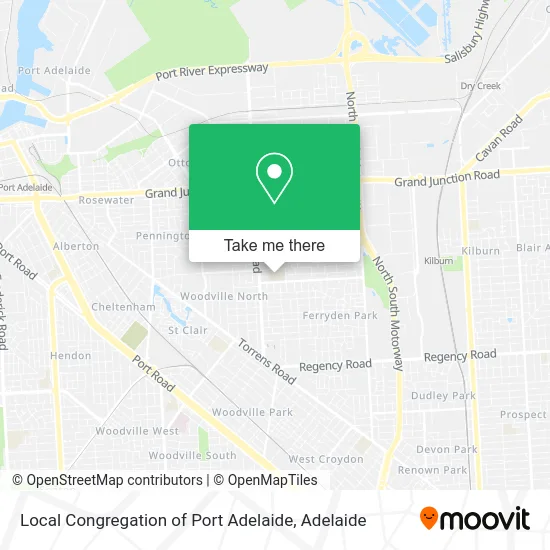Local Congregation of Port Adelaide map