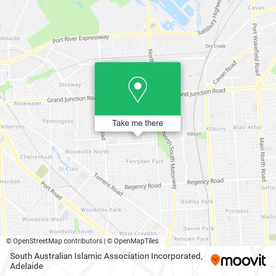 South Australian Islamic Association Incorporated map