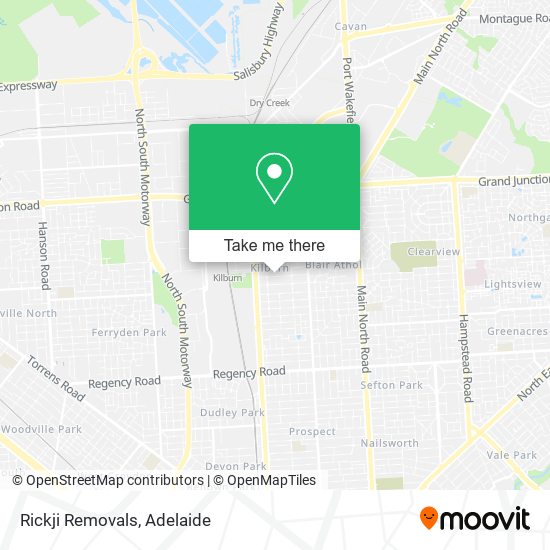 Rickji Removals map