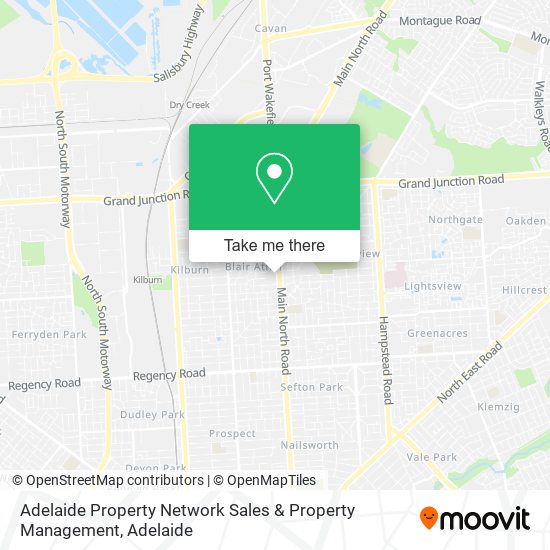 Adelaide Property Network Sales & Property Management map