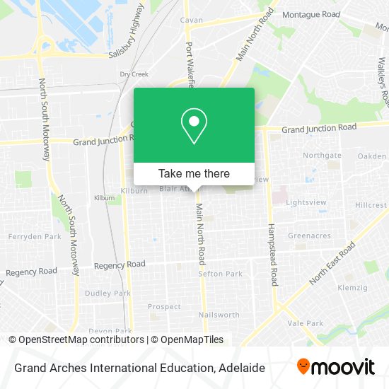 Grand Arches International Education map