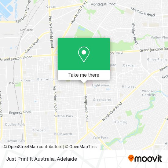 Just Print It Australia map