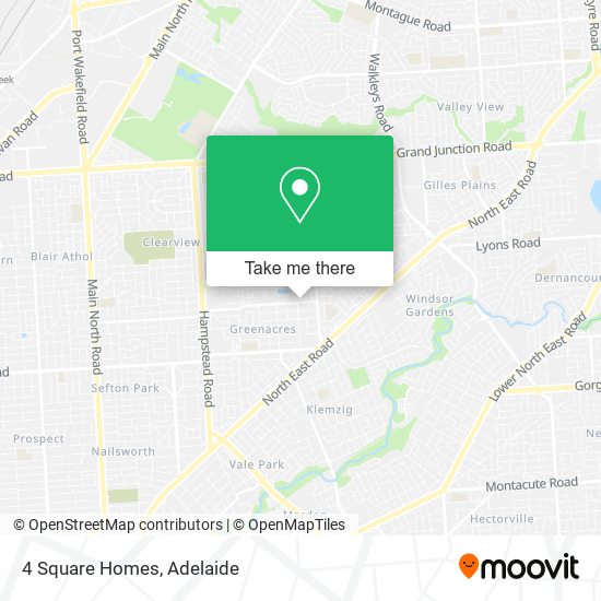 4 Square Homes map