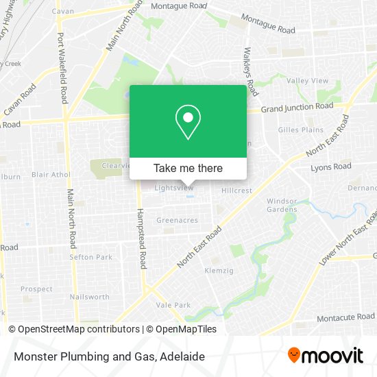 Mapa Monster Plumbing and Gas