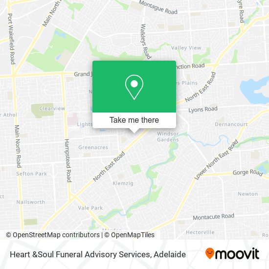 Heart &Soul Funeral Advisory Services map