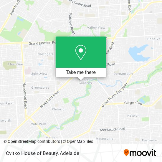 Cvitko House of Beauty map