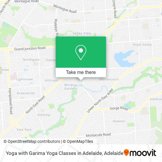 Mapa Yoga with Garima Yoga Classes in Adelaide