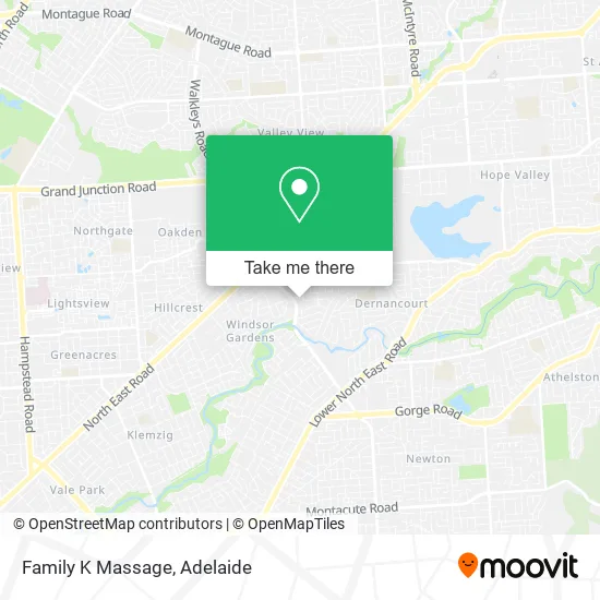 Family K Massage map