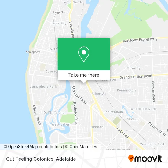 Mapa Gut Feeling Colonics