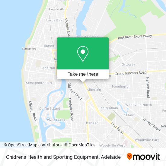 Chidrens Health and Sporting Equipment map