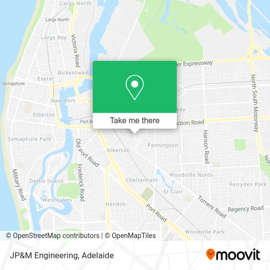 Mapa JP&M Engineering