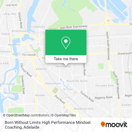 Born Without Limits High Performance Mindset Coaching map