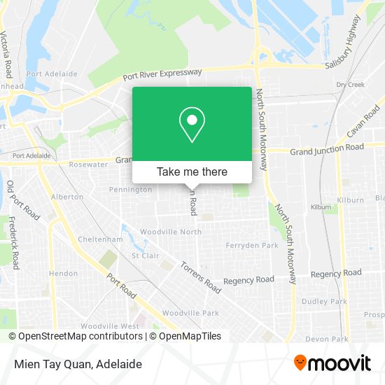 Mien Tay Quan map