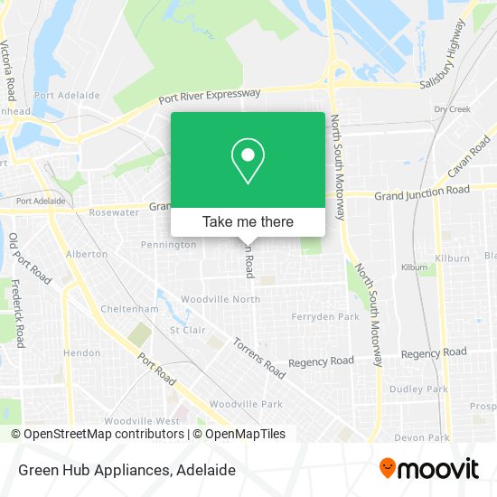 Green Hub Appliances map