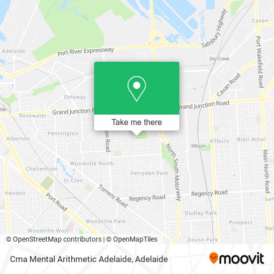 Mapa Cma Mental Arithmetic Adelaide