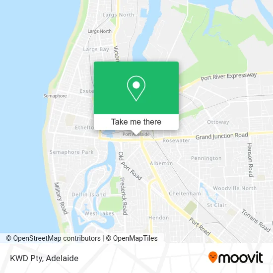 Mapa KWD Pty