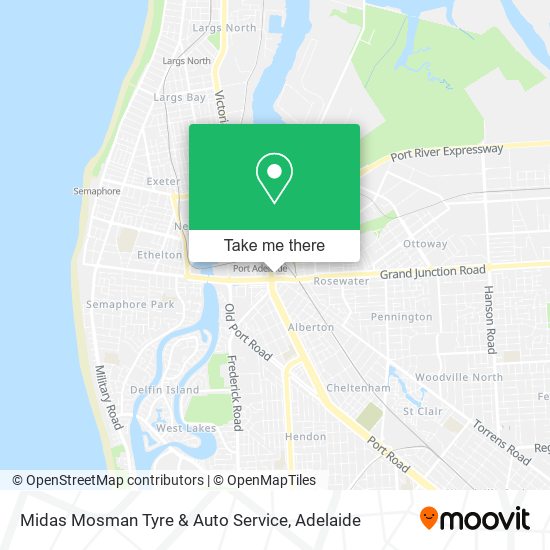 Midas Mosman Tyre & Auto Service map