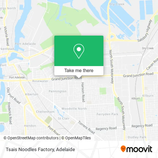 Tsais Noodles Factory map