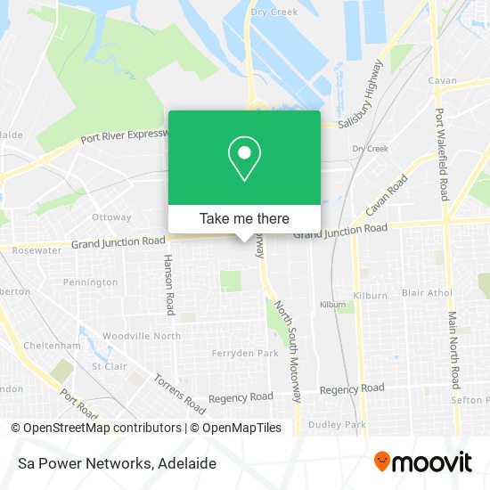 Sa Power Networks map