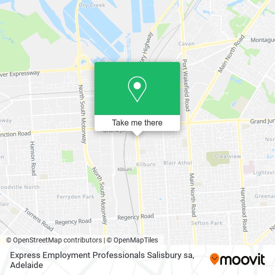 Express Employment Professionals Salisbury sa map