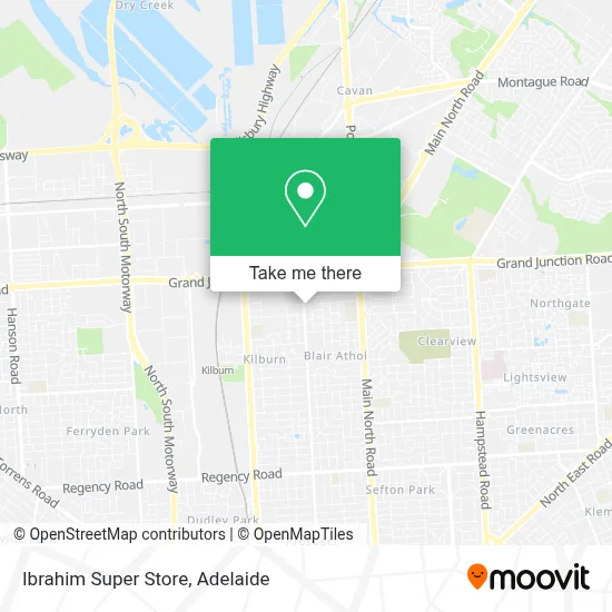 Mapa Ibrahim Super Store