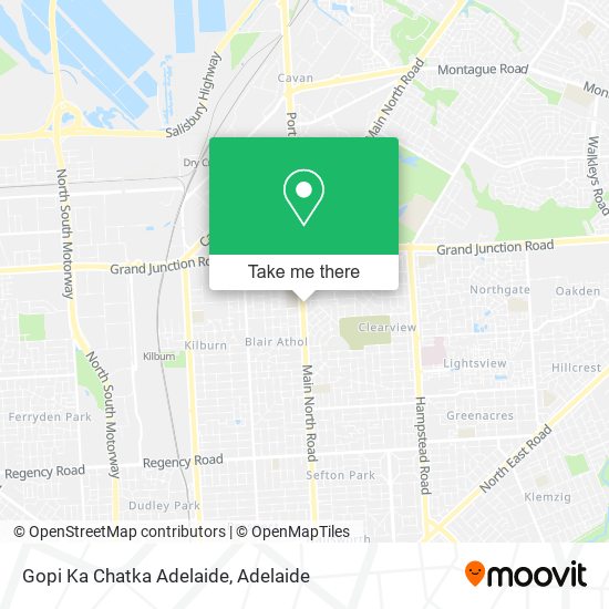 Gopi Ka Chatka Adelaide map