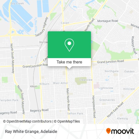 Ray White Grange map