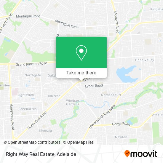 Right Way Real Estate map