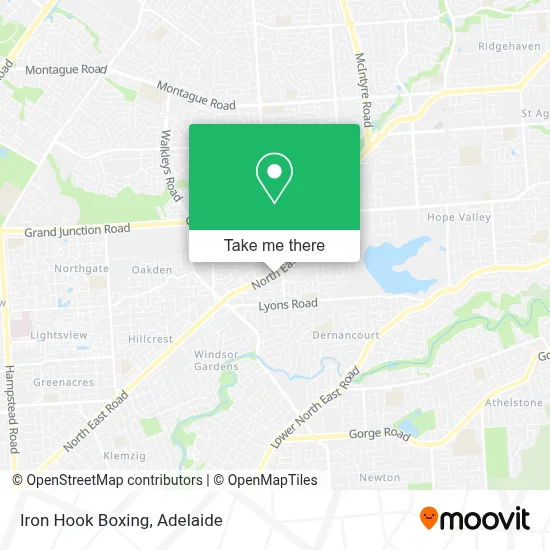 Mapa Iron Hook Boxing