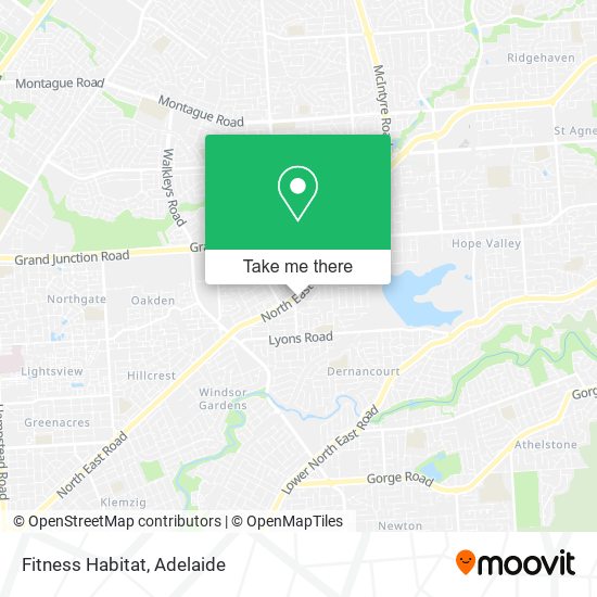 Fitness Habitat map