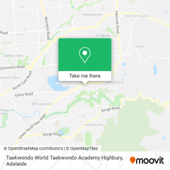 Taekwondo World Taekwondo Academy Highbury map