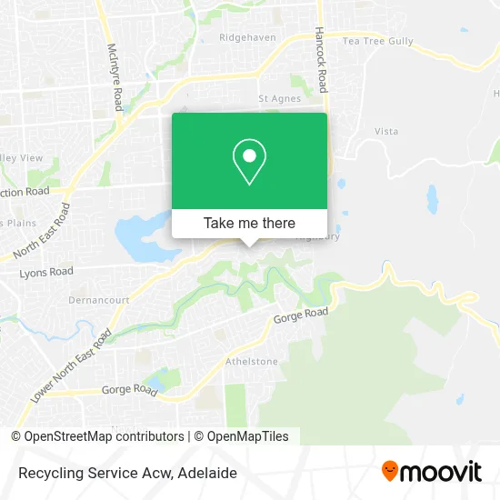 Mapa Recycling Service Acw