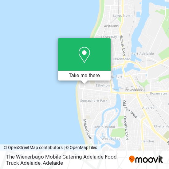 The Wienerbago Mobile Catering Adelaide Food Truck Adelaide map
