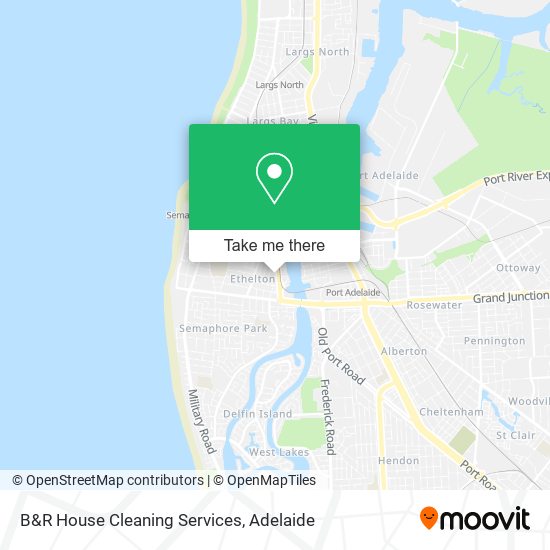 Mapa B&R House Cleaning Services