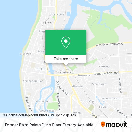 Former Balm Paints Duco Plant Factory map