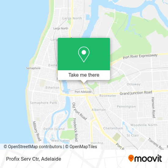 Mapa Profix Serv Ctr