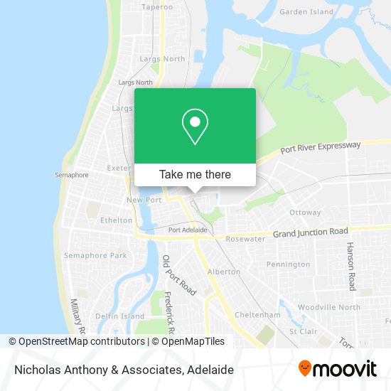 Nicholas Anthony & Associates map