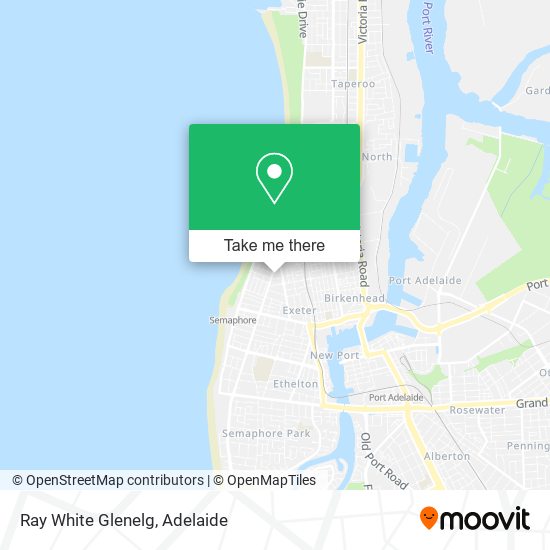 Ray White Glenelg map