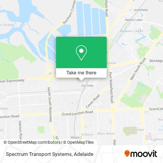 Spectrum Transport Systems map