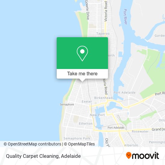 Quality Carpet Cleaning map