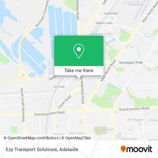 Ezy Transport Solutions map