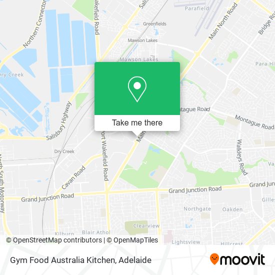 Mapa Gym Food Australia Kitchen