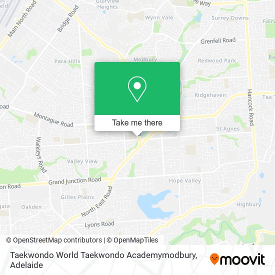 Taekwondo World Taekwondo Academymodbury map