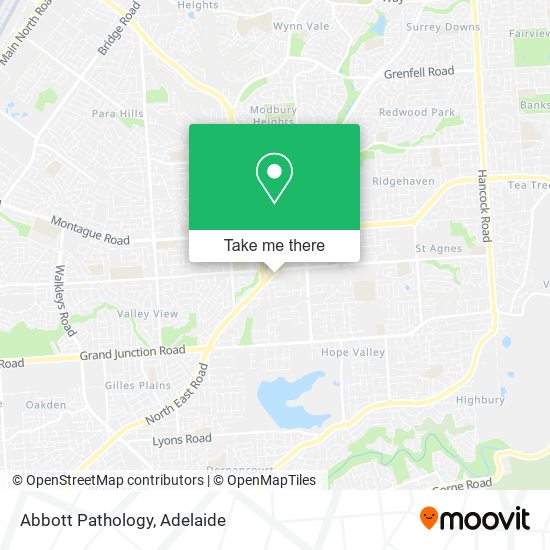 Abbott Pathology map