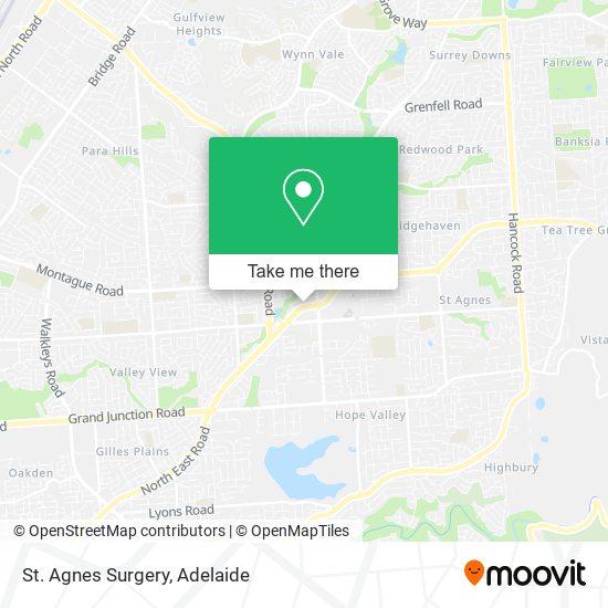 St. Agnes Surgery map