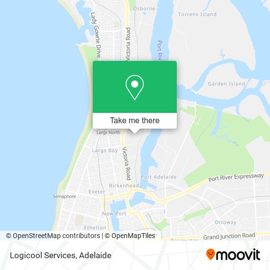 Logicool Services map